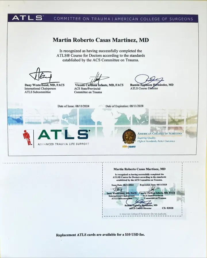 Imagen del documento: Advanced Trauma Life Support (ATLS) para médicos